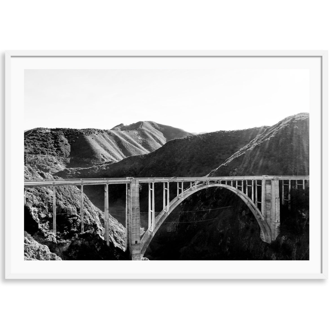 Bixby Bridge Black and White