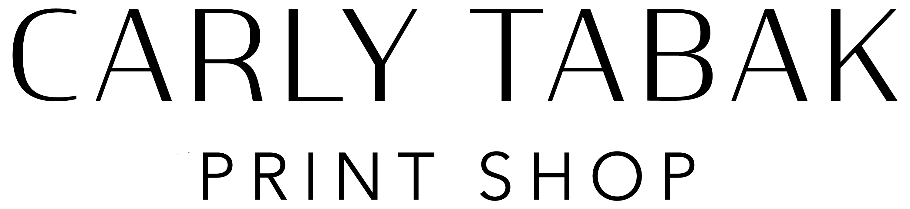 Carly Tabak Print Shop logo