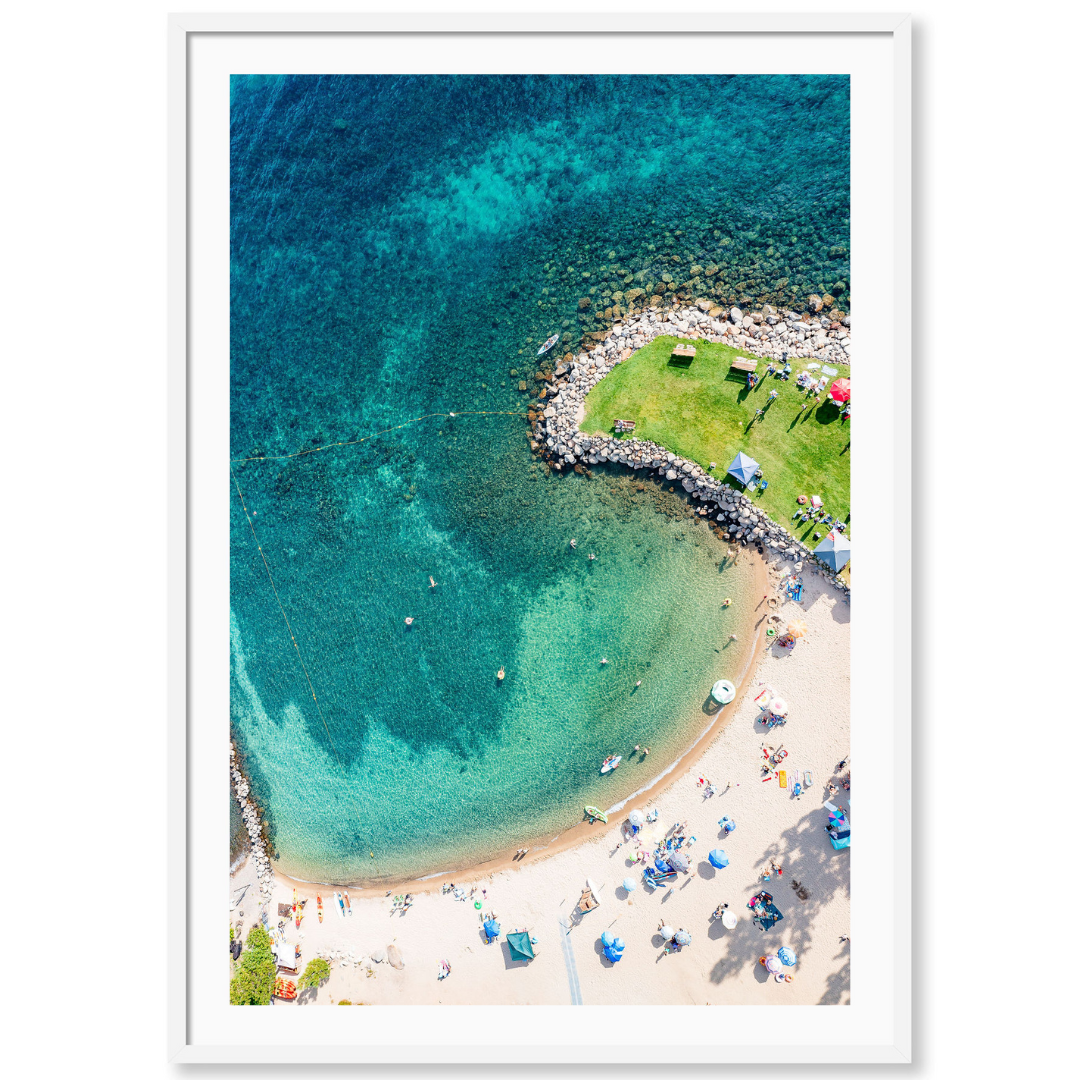 Blue Jewel from Above