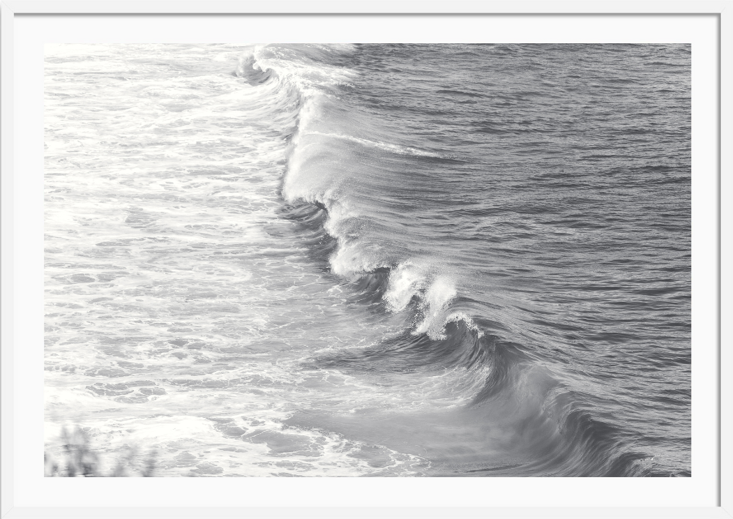 Black and White Wave