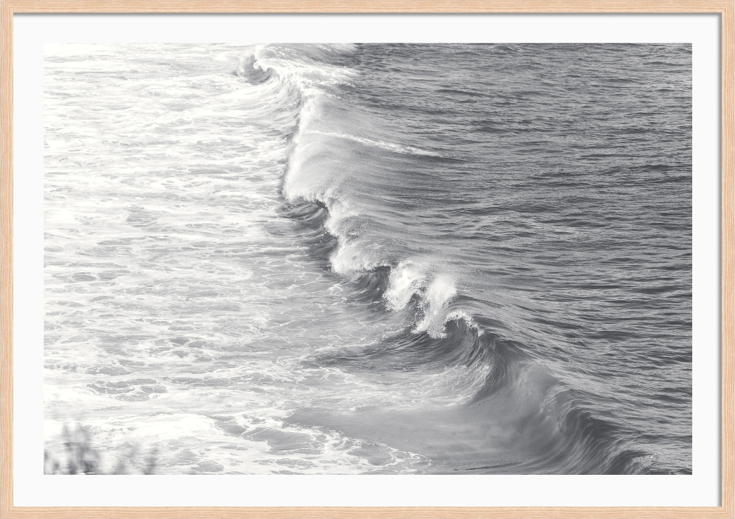 Black and White Wave