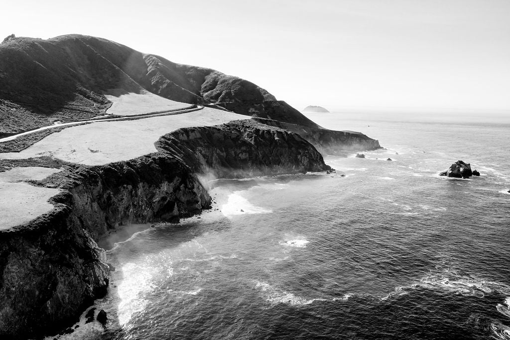 Photography - Big Sur Coastline | Framed Fine Art Print by Carly Tabak