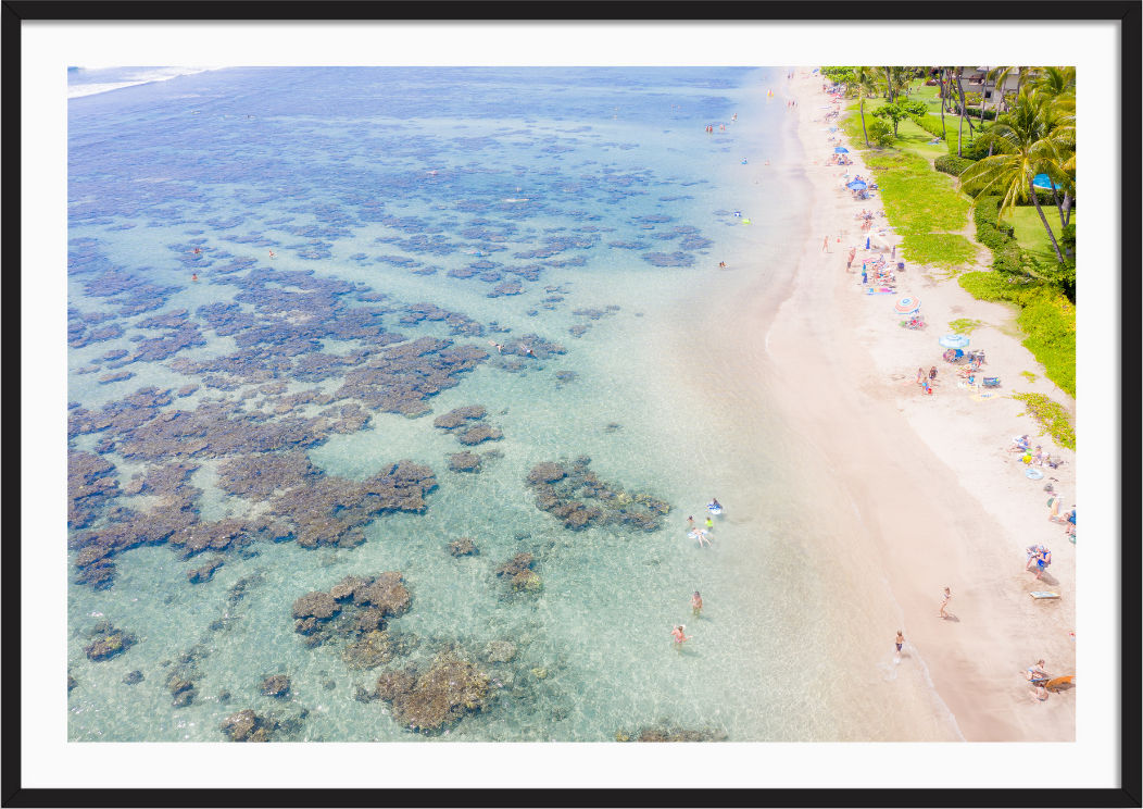 On a Beach in Hawaii