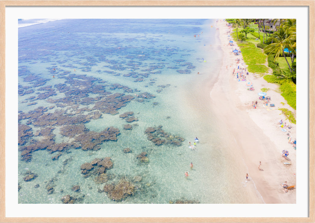 On a Beach in Hawaii