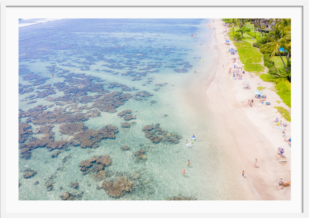 On a Beach in Hawaii