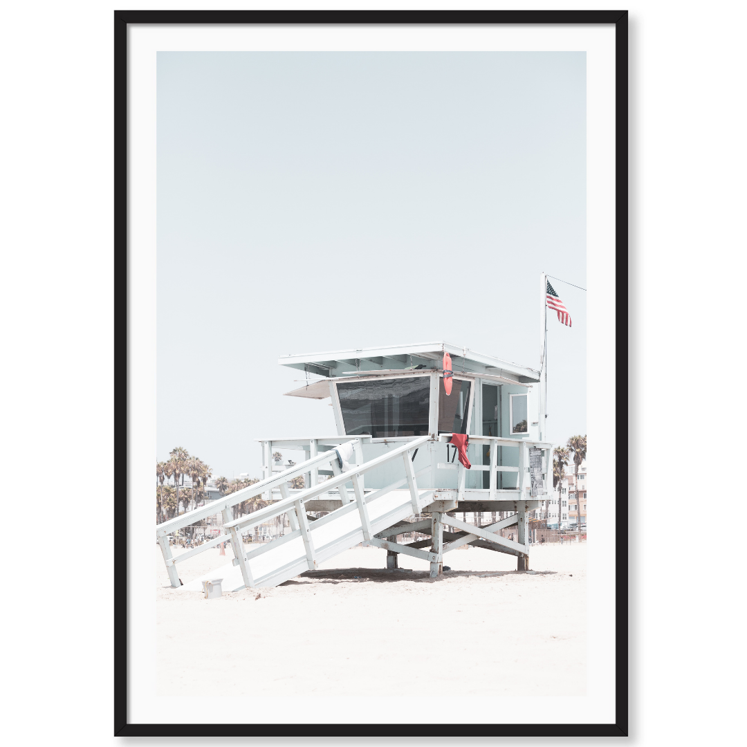 Santa Monica Lifeguard Tower