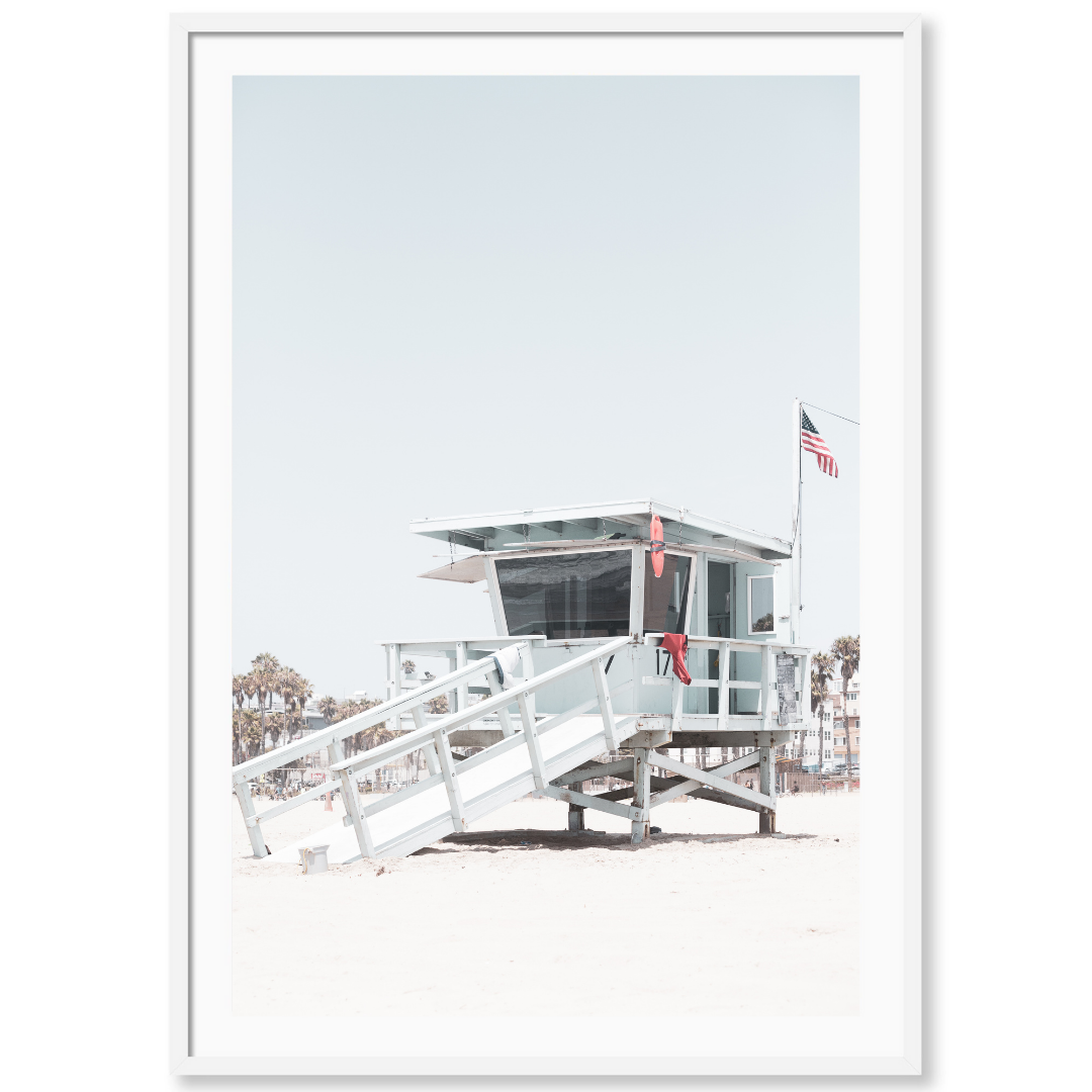 Santa Monica Lifeguard Tower