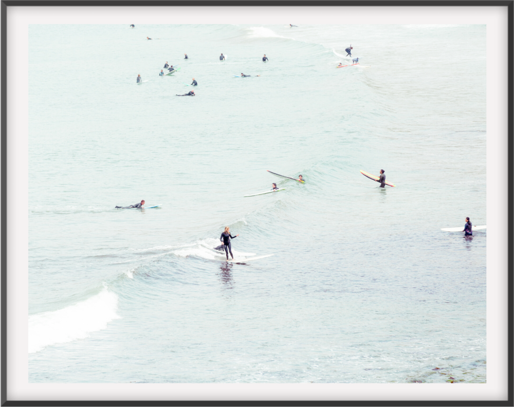 Surf Jam 16X24 / Black Mat Prints