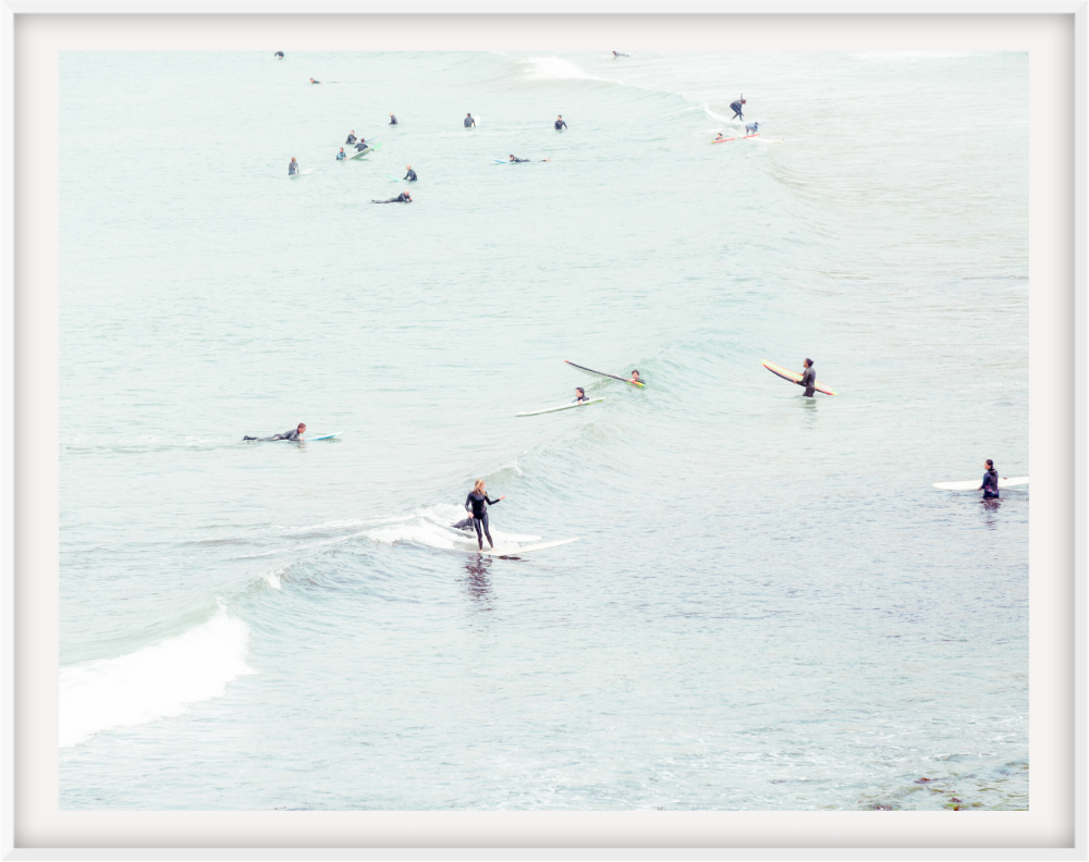 Surf Jam 16X24 / White Mat Prints