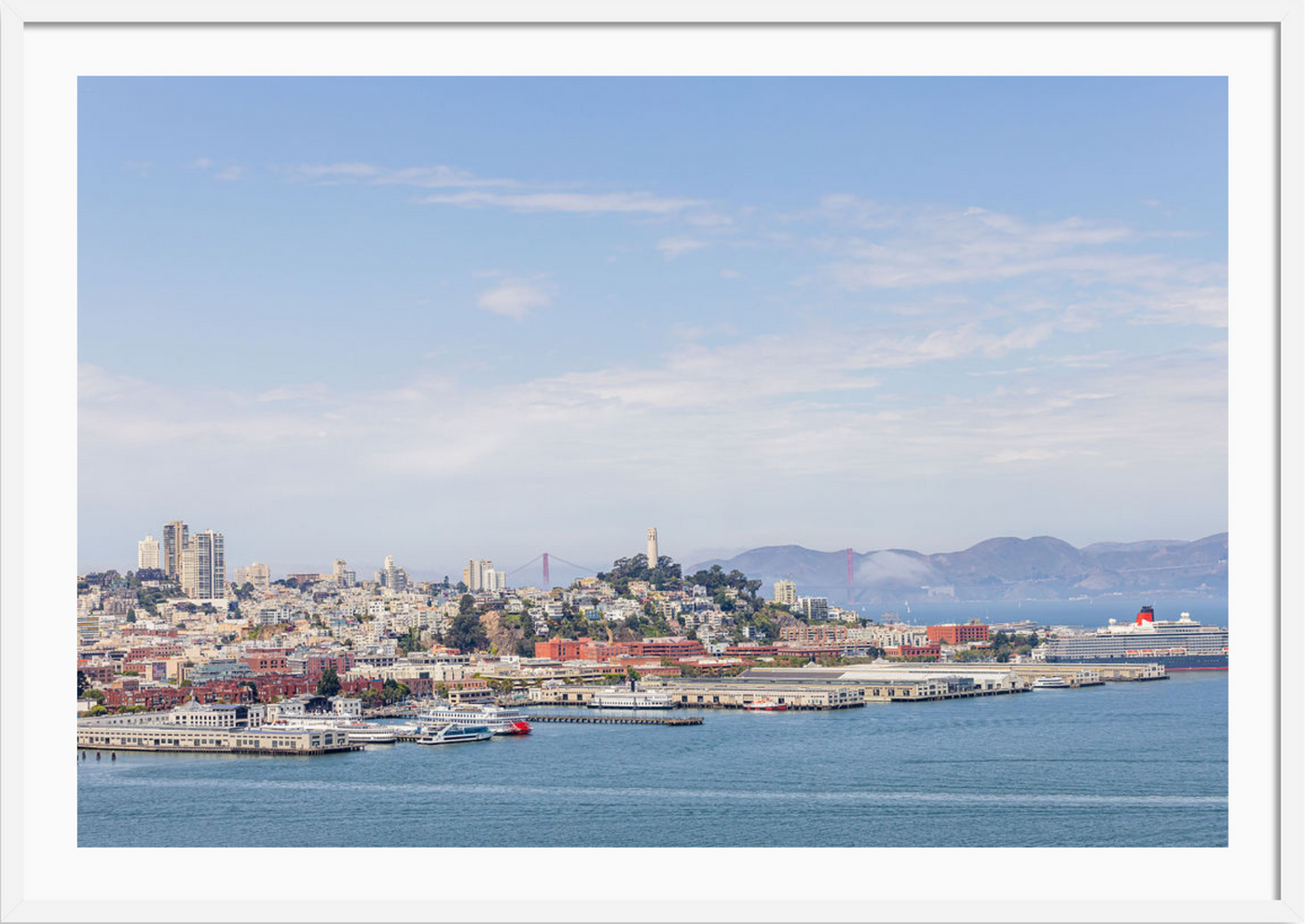 San Francisco City Skyline