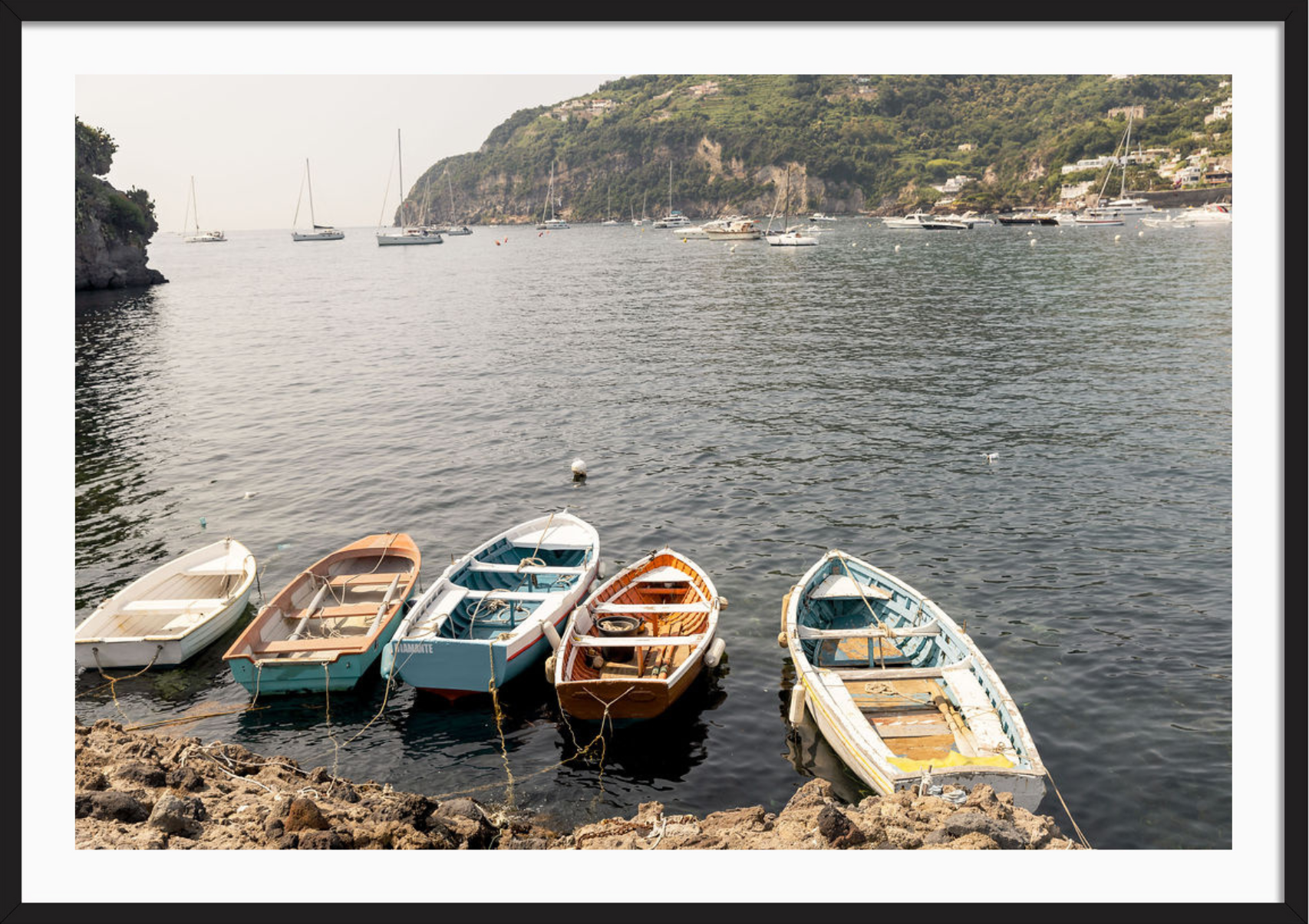 Docked in the Mediterranean