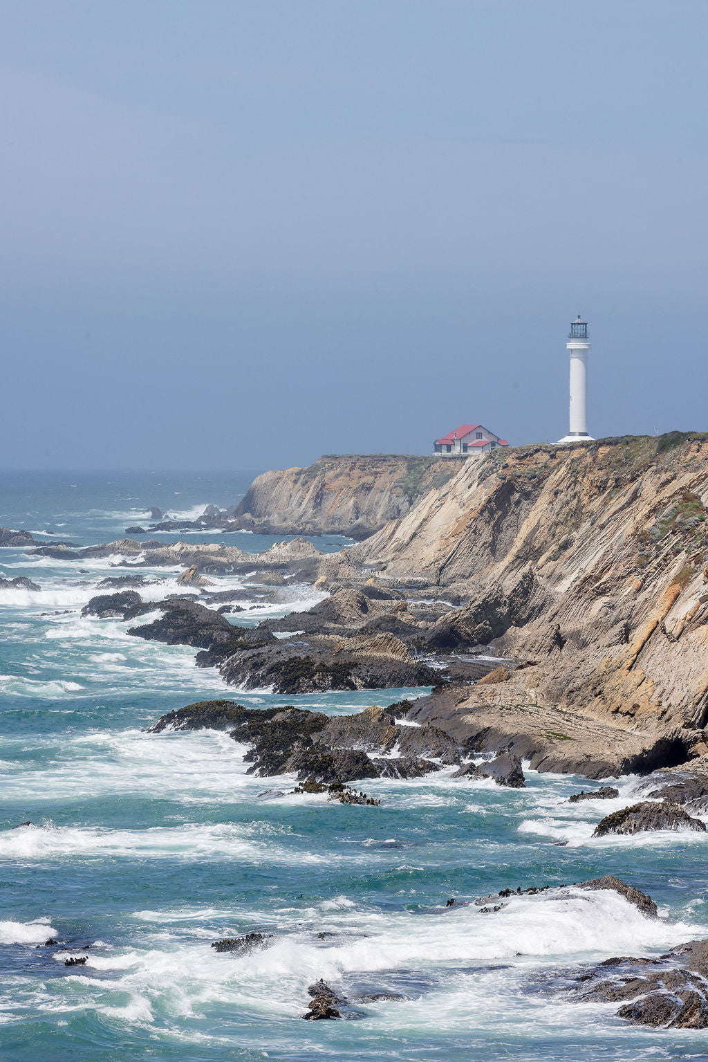 Point Arena Lighthouse | Framed Fine Art Print by Carly Tabak