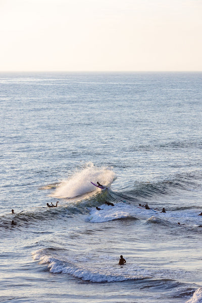 Surfs Up Beacons Beach | Framed Fine Art Print by Carly Tabak