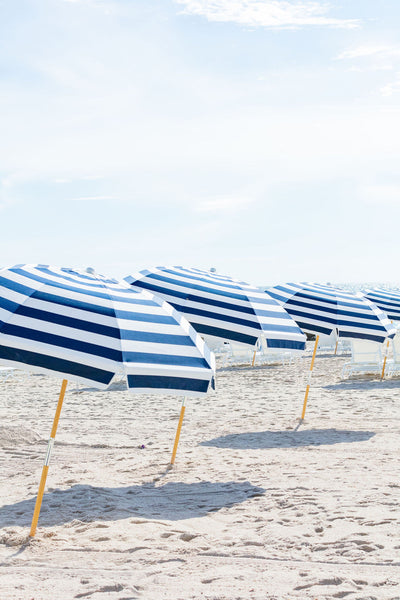 Blue Umbrellas