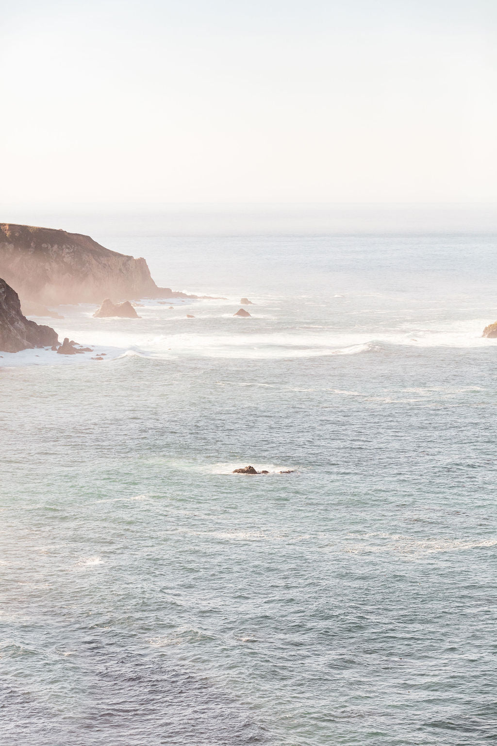 Big Sur Morning Mist Vertical