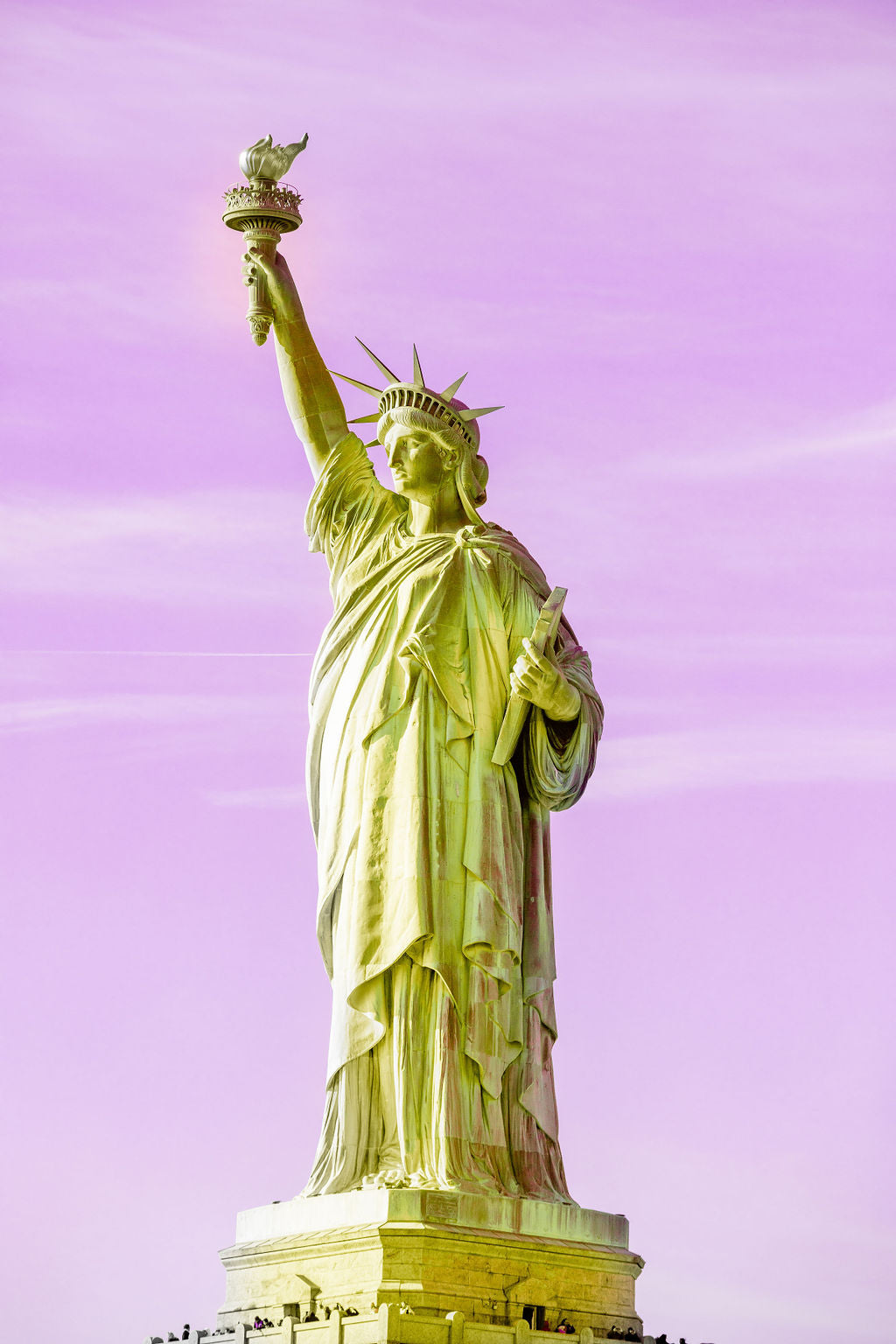 Statue of Liberty Yellow