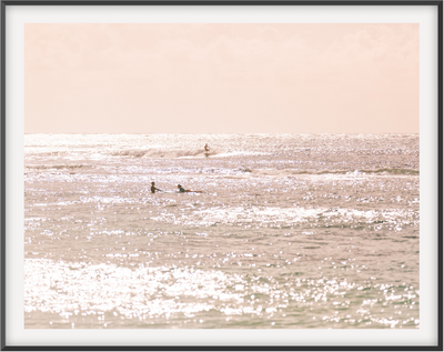 Diamonds In The Water 16X24 / Black Mat Prints