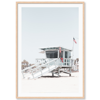 Santa Monica Lifeguard Tower